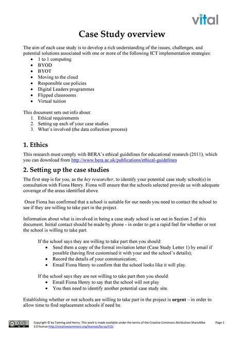 case study writing samples.